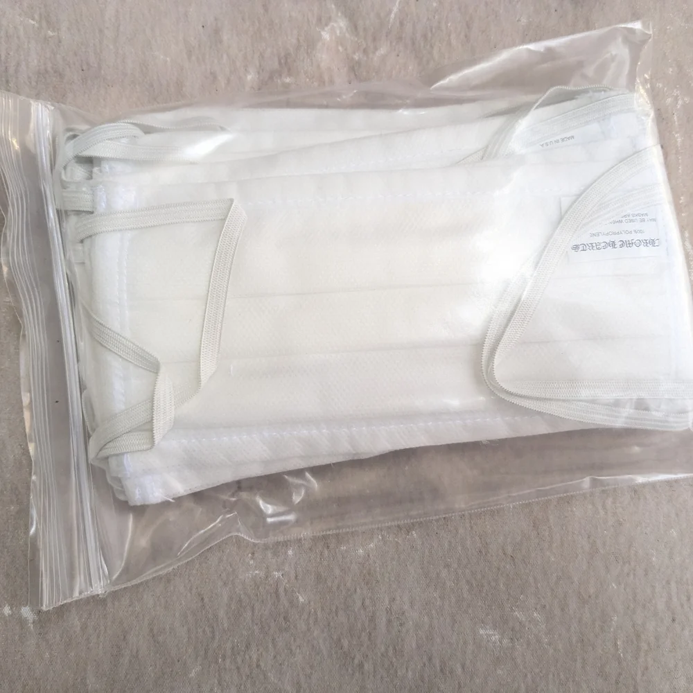 Chrome Hearts Facemasks White New